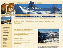 Tablet Screenshot of ferienhaus-schweiz.com